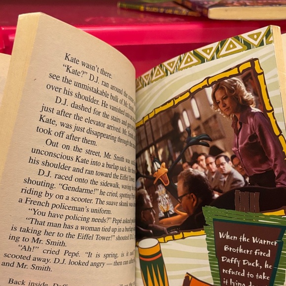 Kim possible Lizzie McGuire Looney Tunes Set of Three early 2000s Chapter Books - Picture 7 of 9